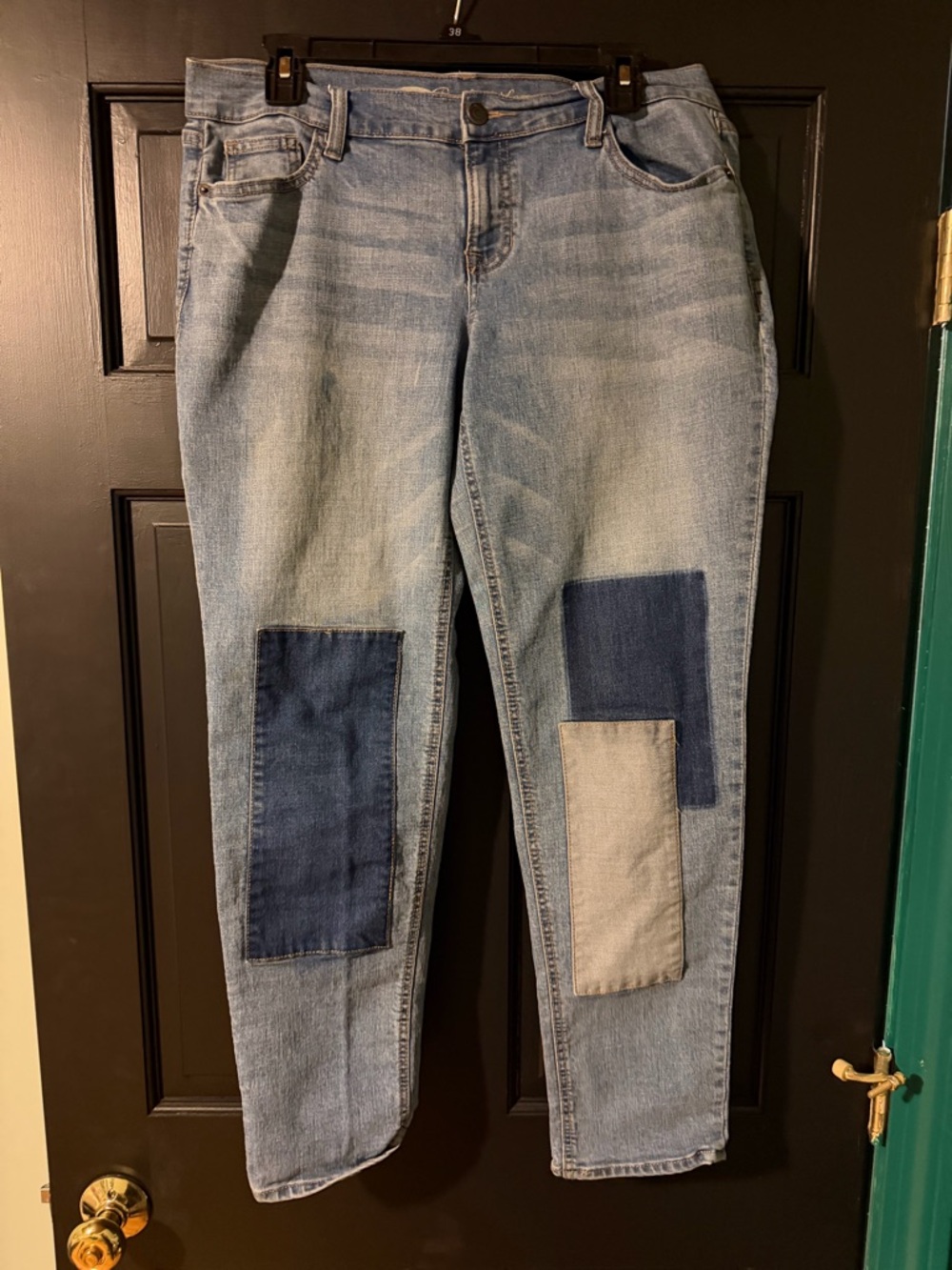 Light Blue Patchwork Old Navy Women’s Jeans